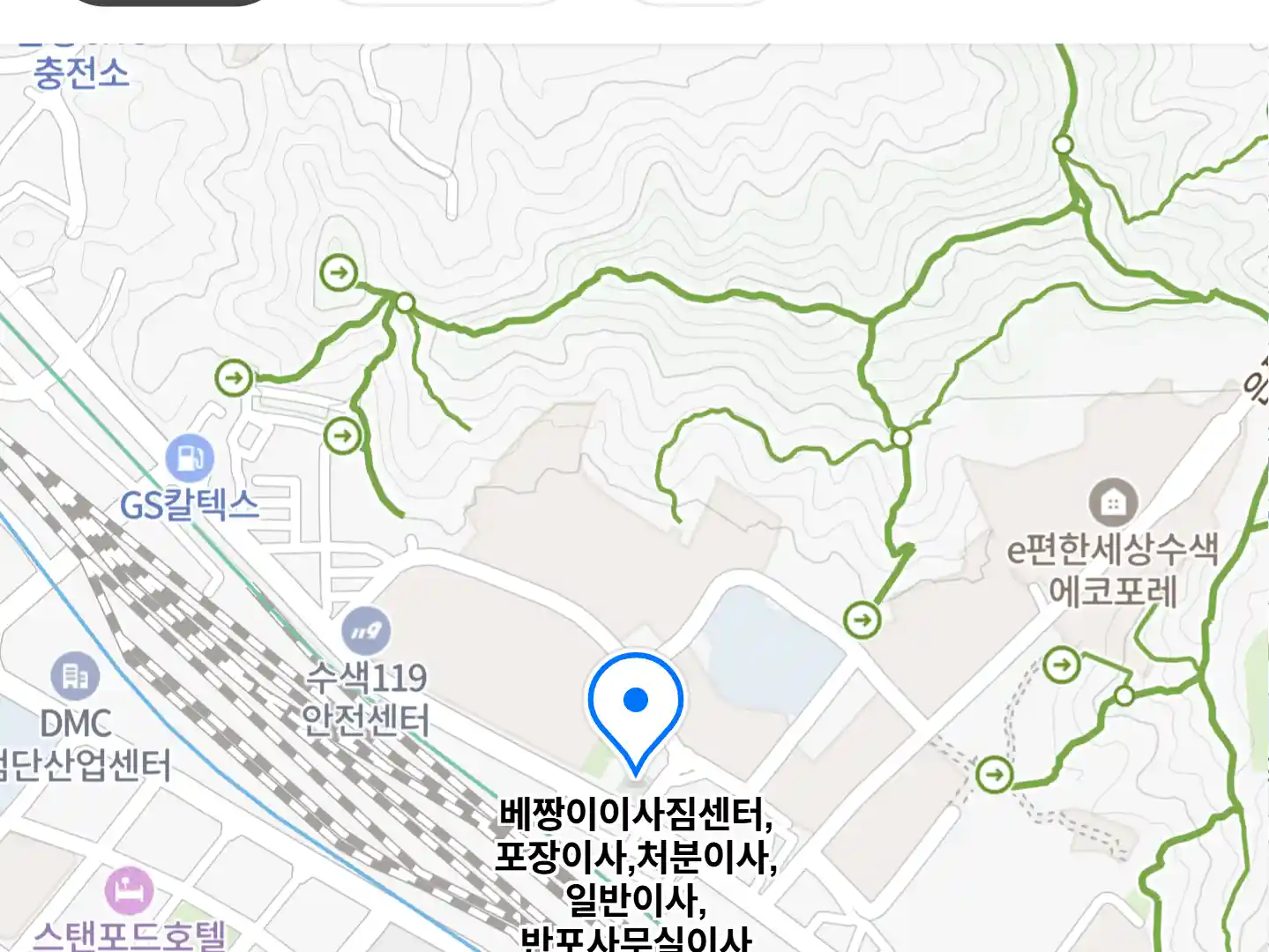 베짱이이사짐센터 위치