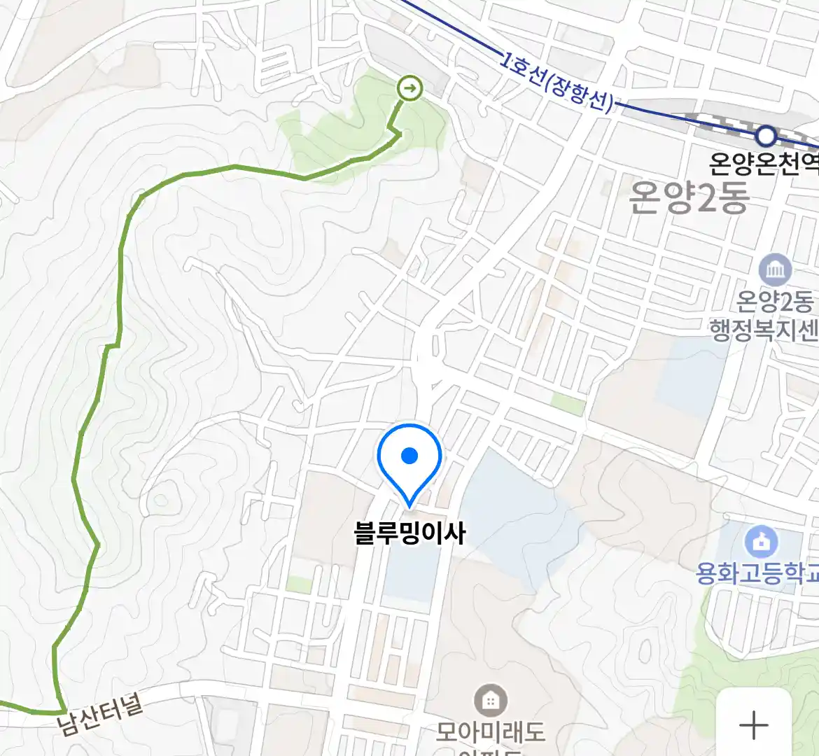 블루밍이사 위치