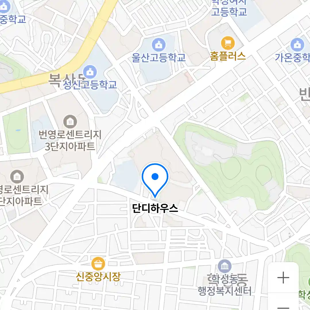 단디하우스 위치