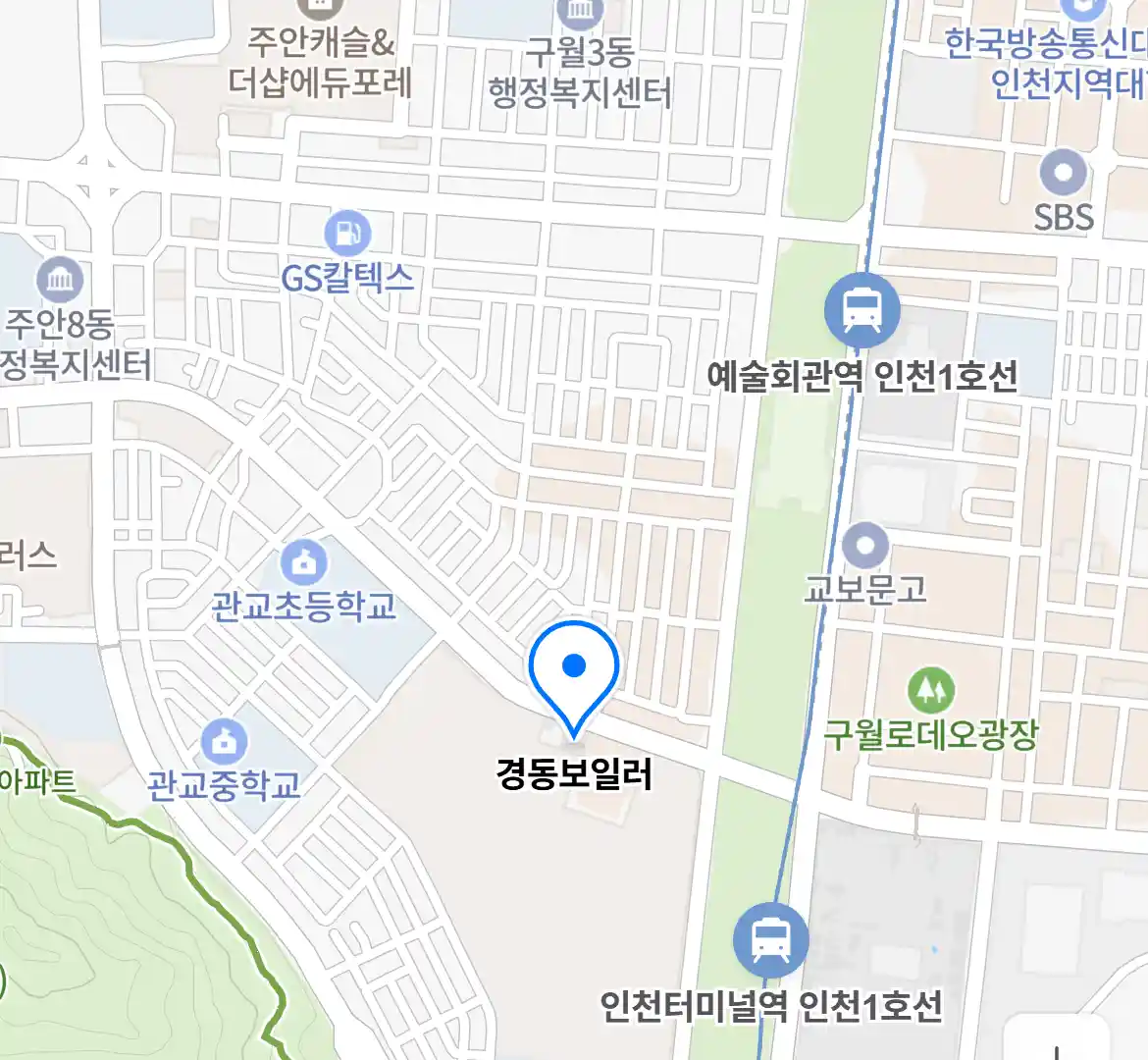 경동보일러 위치