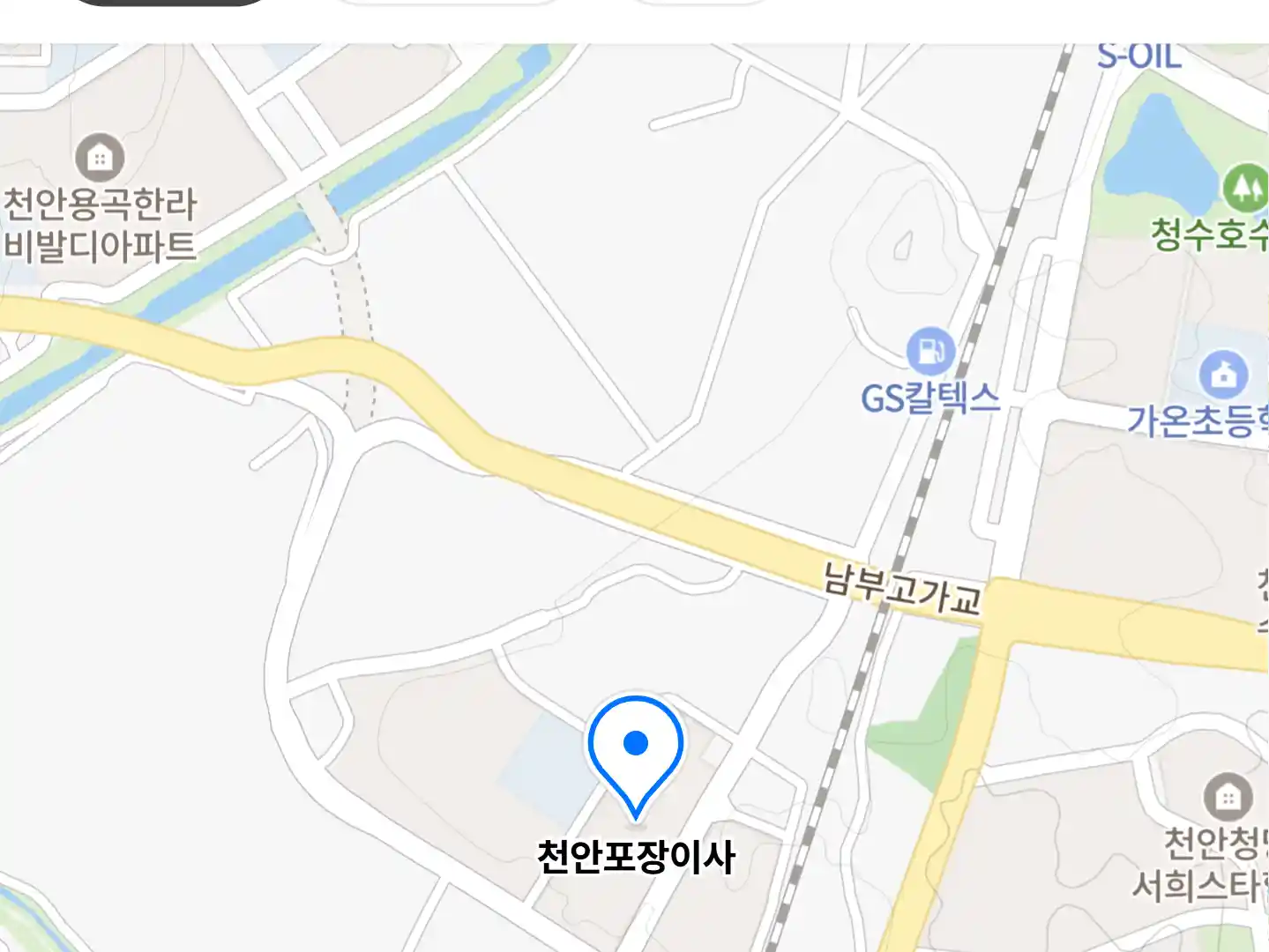 천안포장이사 위치