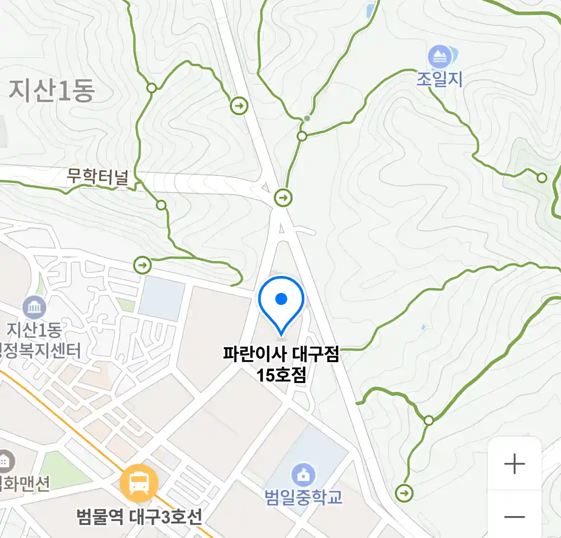 파란이사 대구점 15호점 지도