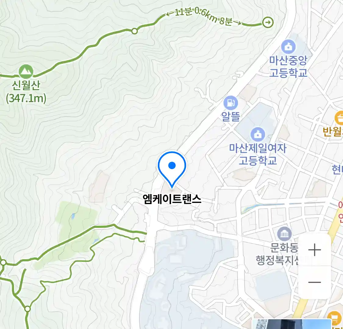 엠케이트랜스 위치