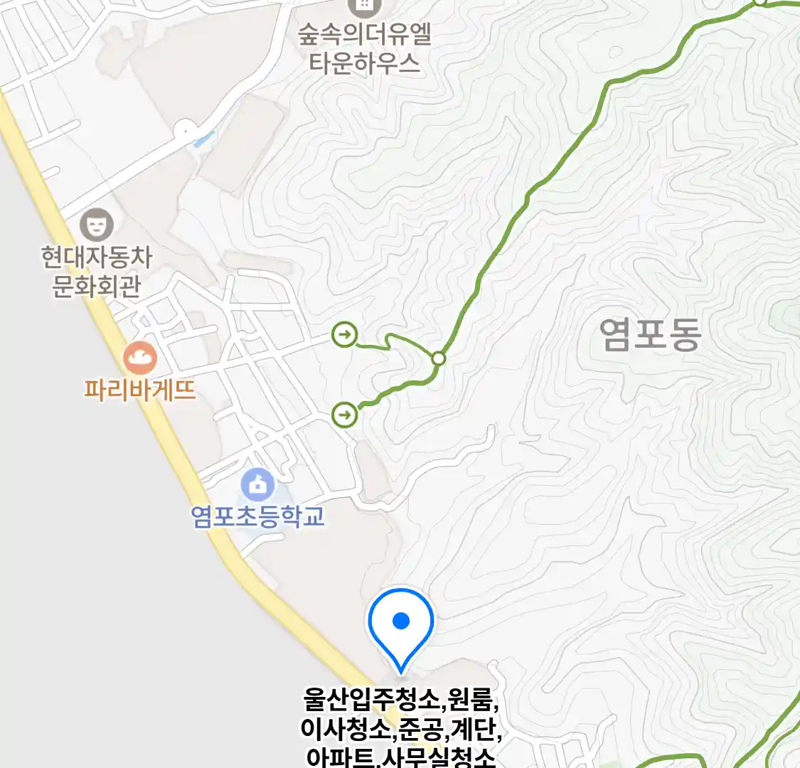 울산입주청소,원룸,이사청소,준공,계단,아파트,사무실청소 위치