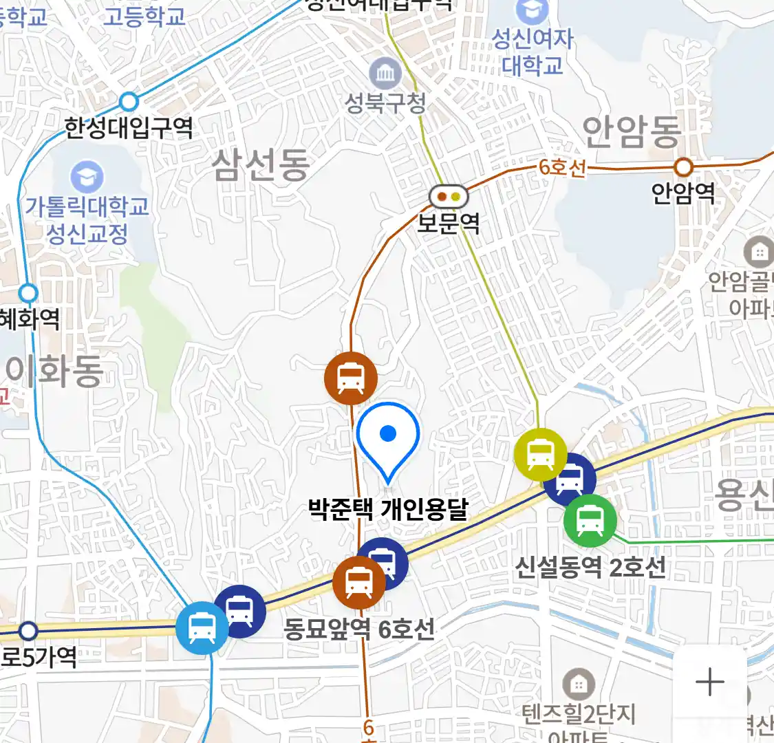 박준택 개인용달 위치